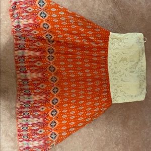 Strapless formal dress